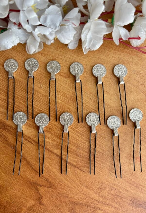 Coin Hair Pins - Image 2