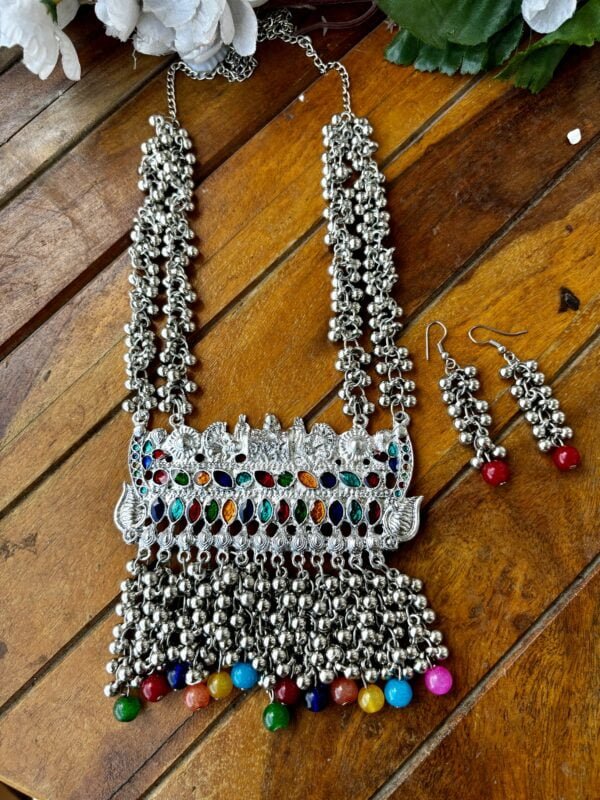 Ghunghroo gucha Long Necklace Set